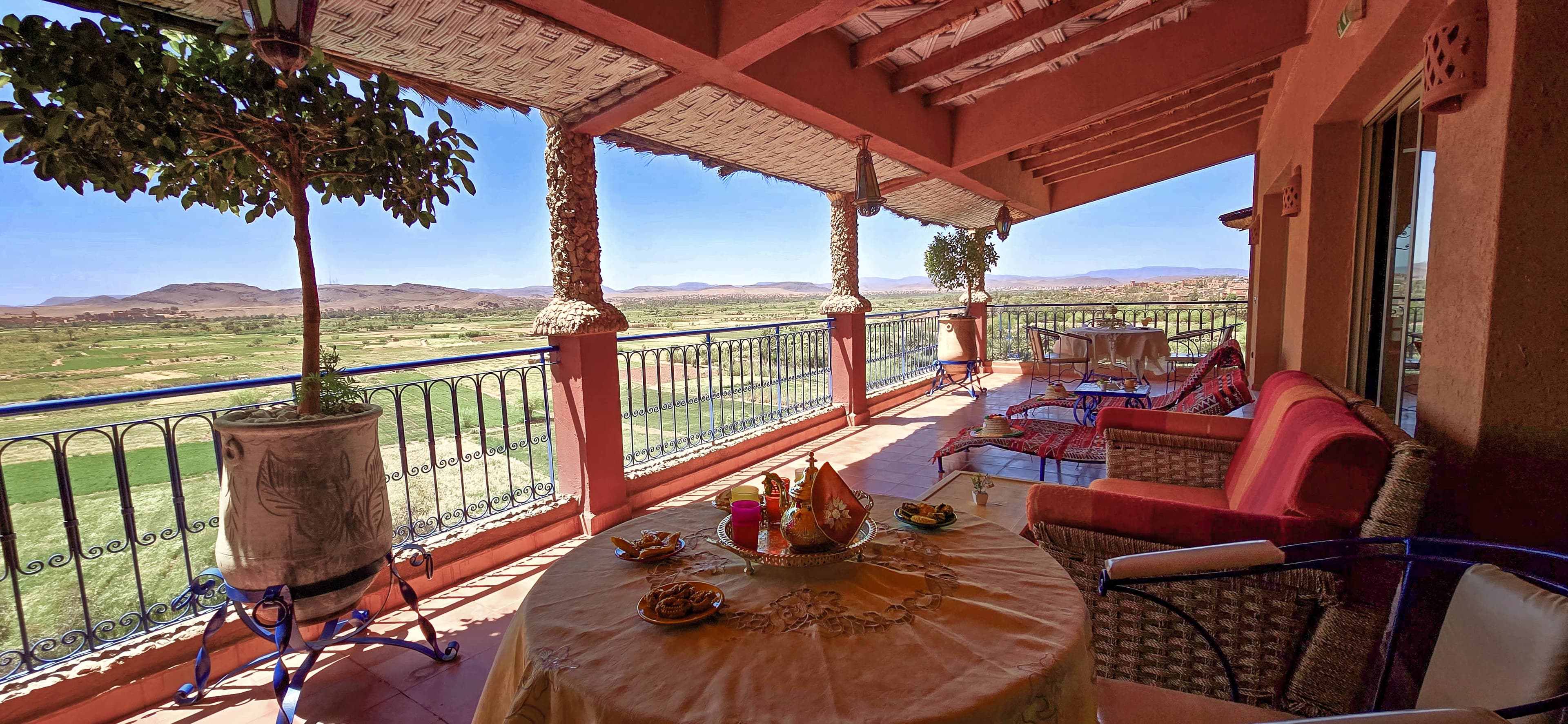 Suite Talmasla — terrasse, vue panoramique